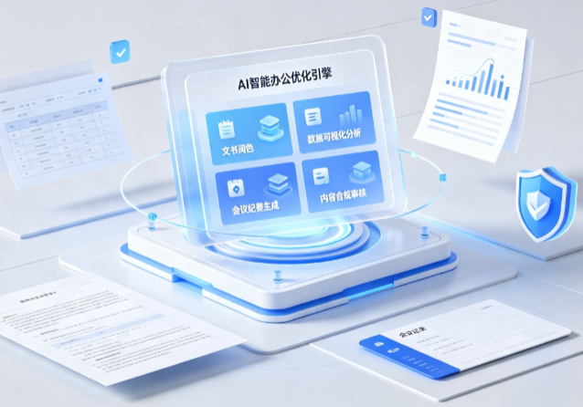 桐乡市AI重构现代办公体系 智能优化引擎助力企业轻量化高效运营