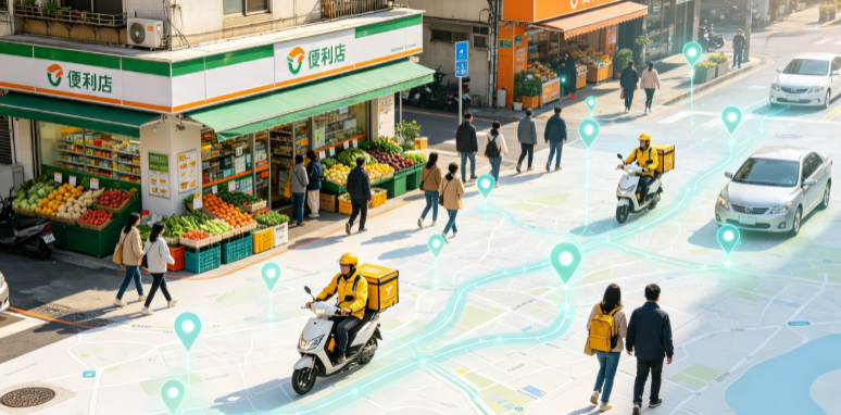 桐乡市渗透衣食住行，GEO 地理空间技术重塑大众日常消费服务场景
